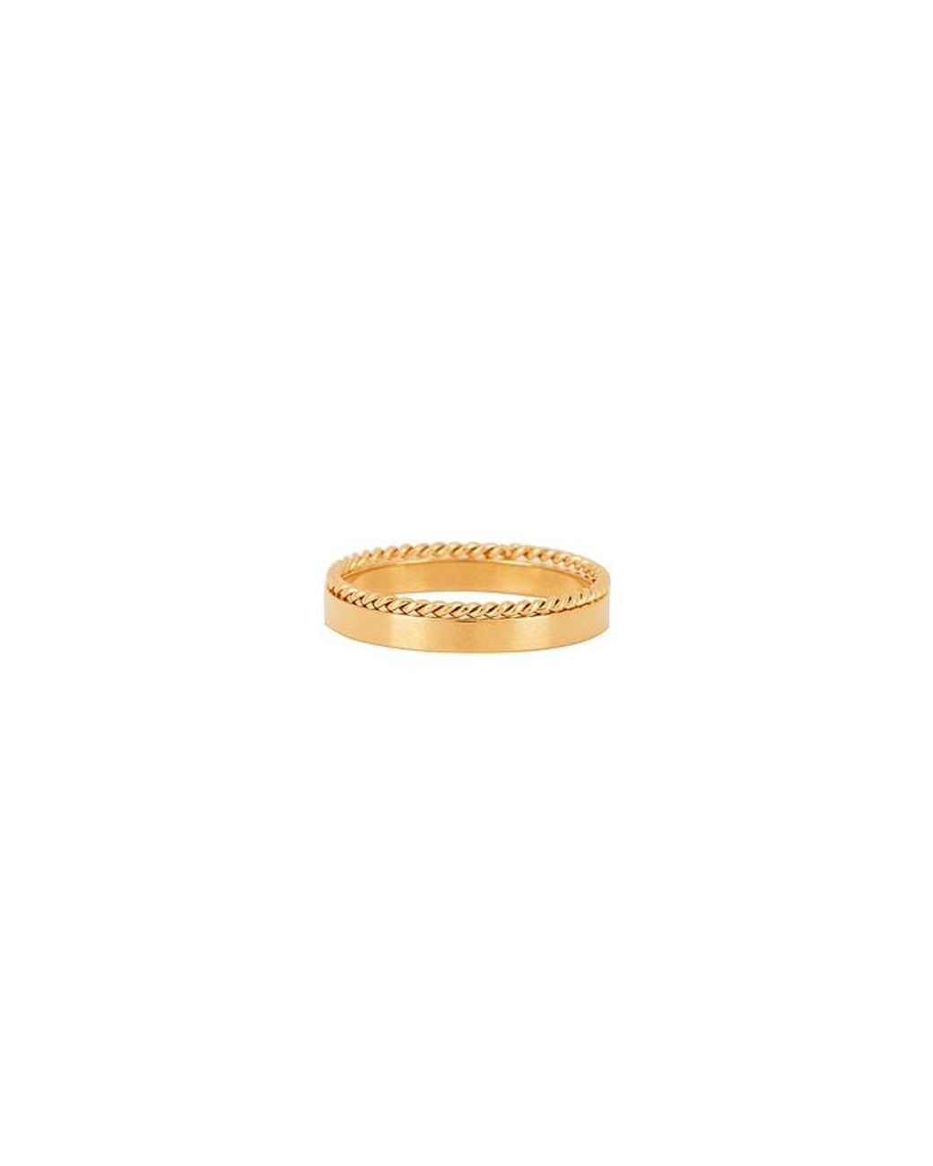 petit moments Metallic Stacker Thin Rings