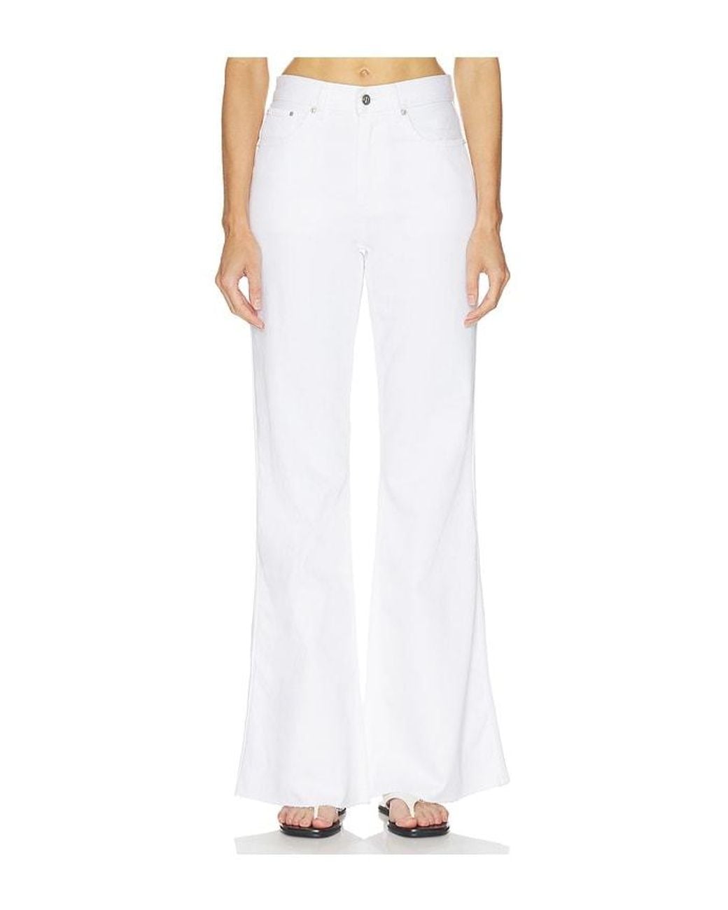 Anine Bing White Wyatt Jean