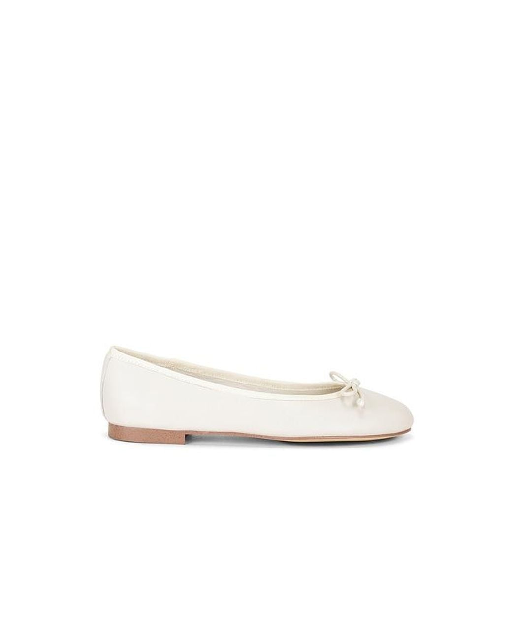 Tony Bianco White Comma Ballet Flat