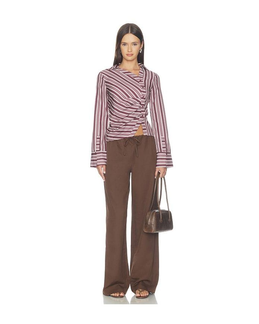 ALL THE WAYS Red Charlotte Top