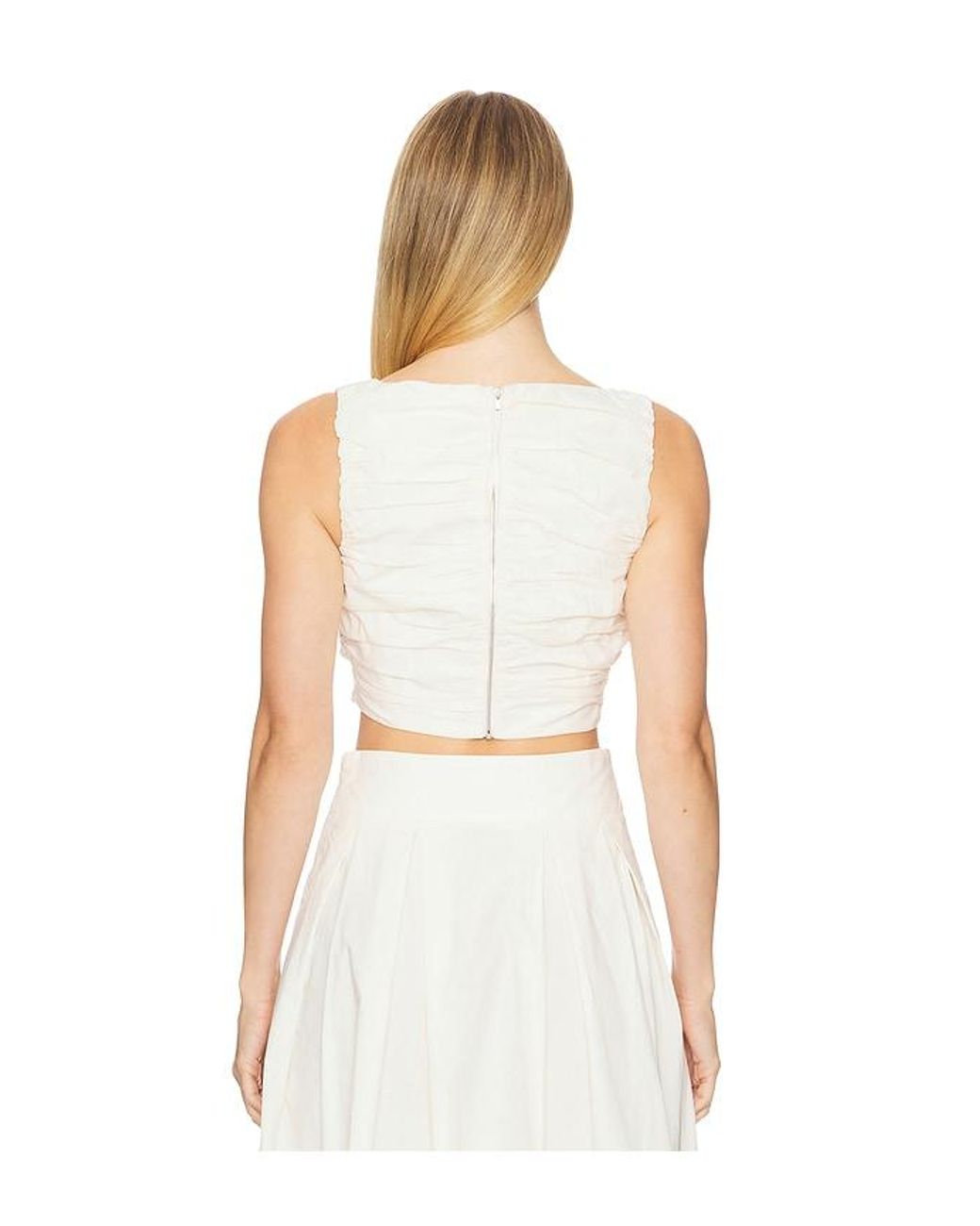 Camila Coelho White Maisy Top