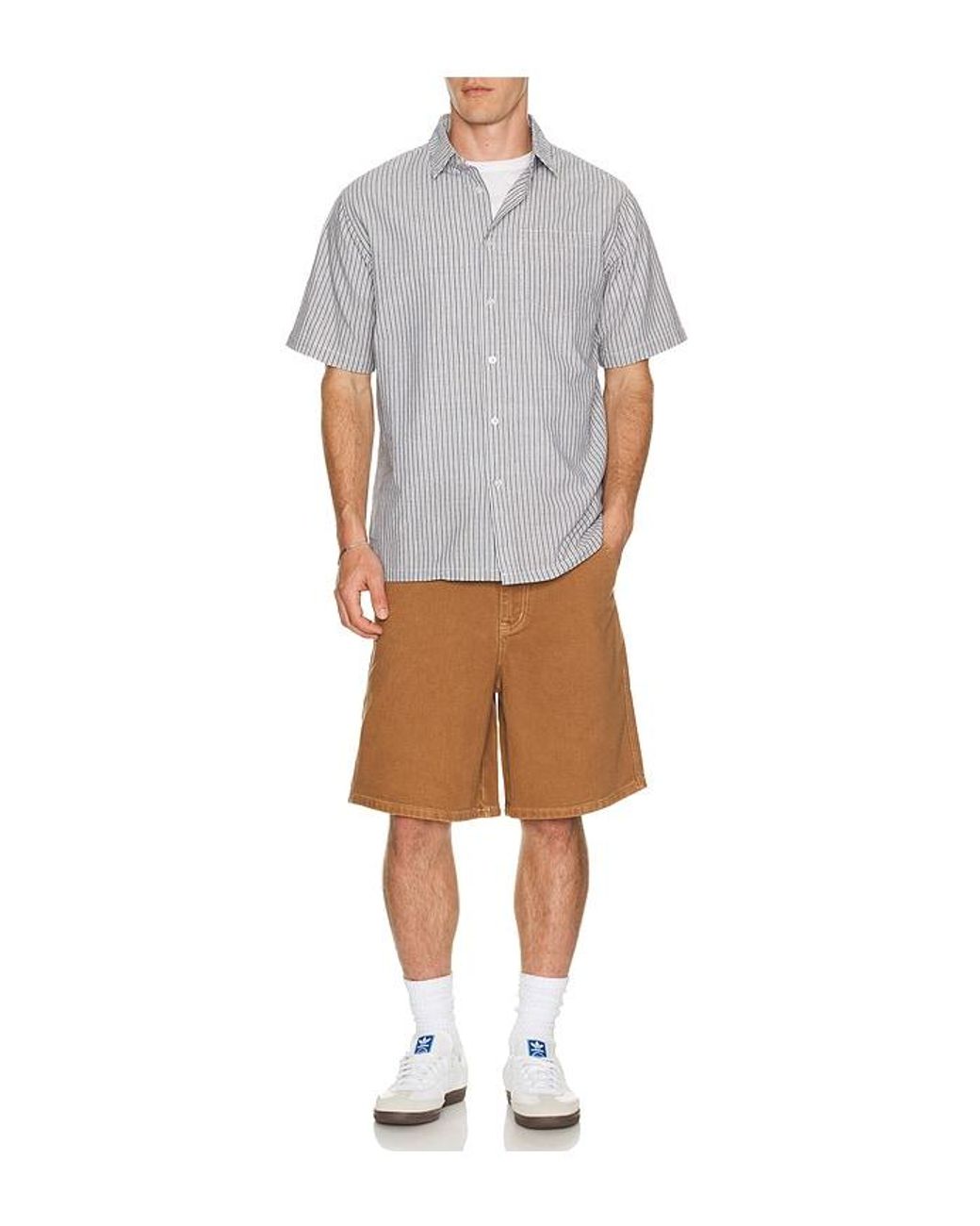 Former Gray Reynolds Stripe Shirt for men