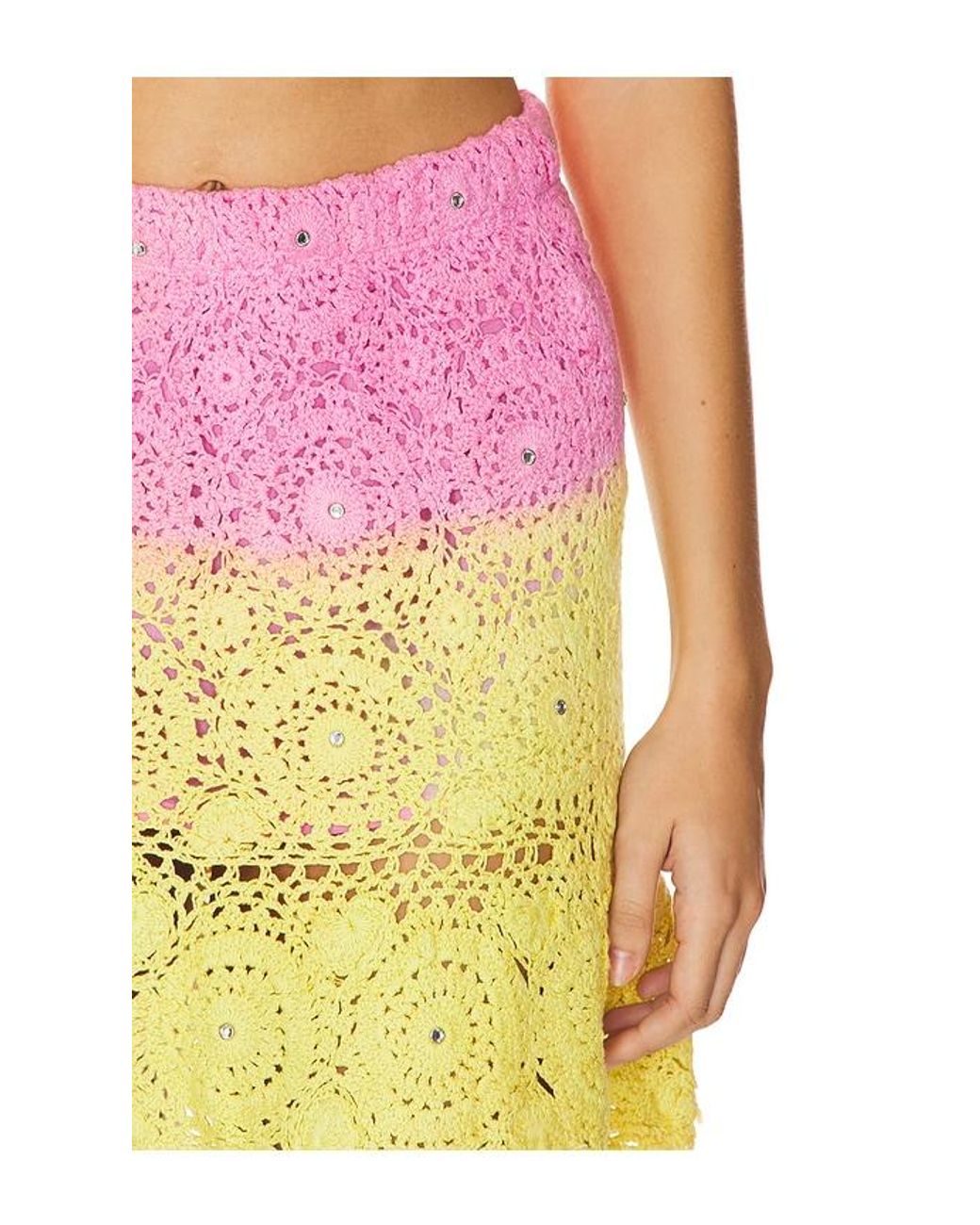 Maaji Yellow Aitana Skirt