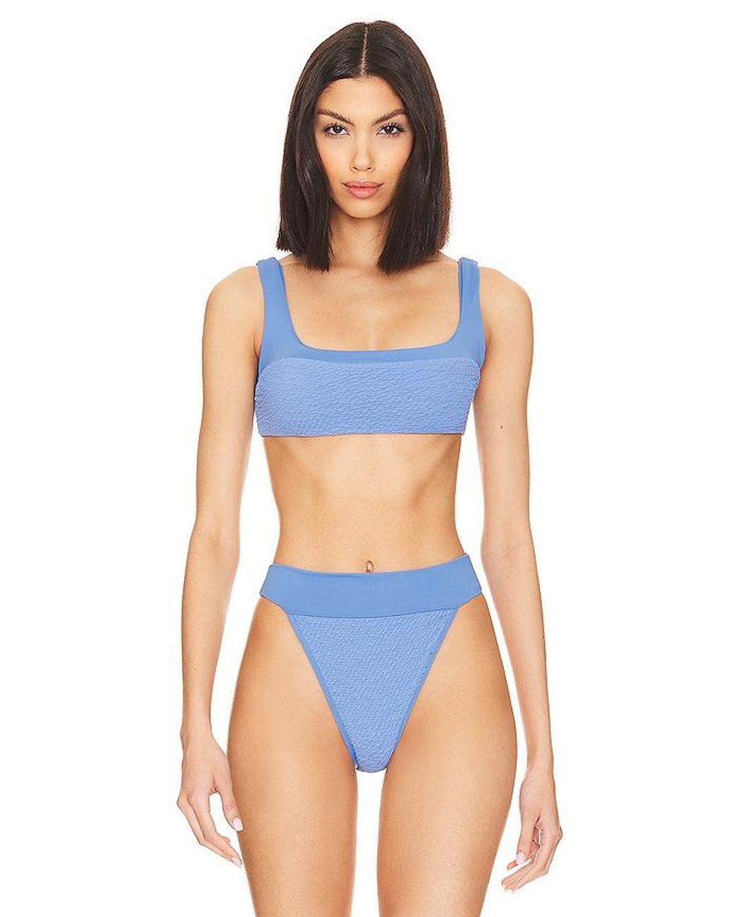 KYA Blue Jayce Reversible Bikini Top