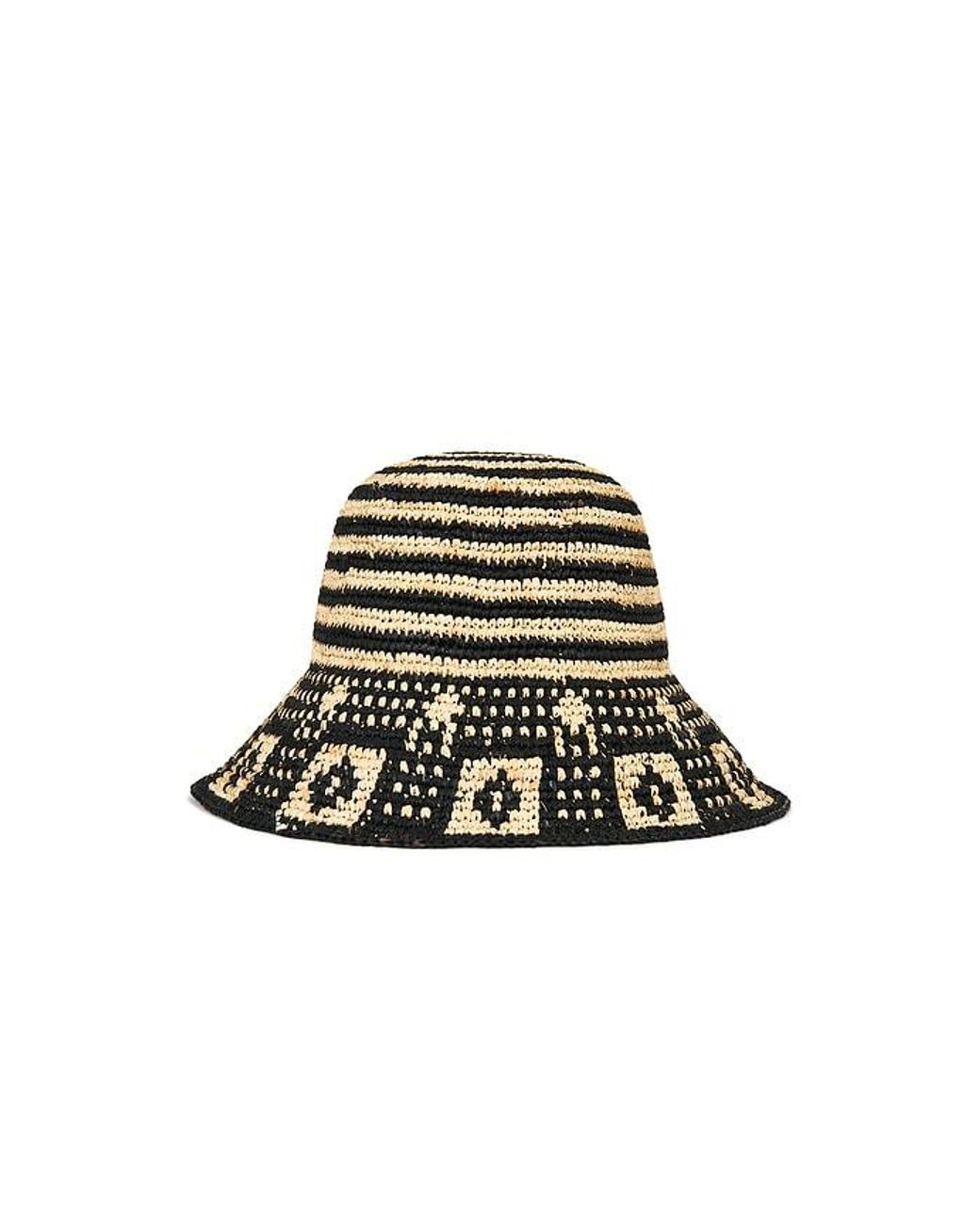 Brixton Multicolor Redding Packable Straw Hat
