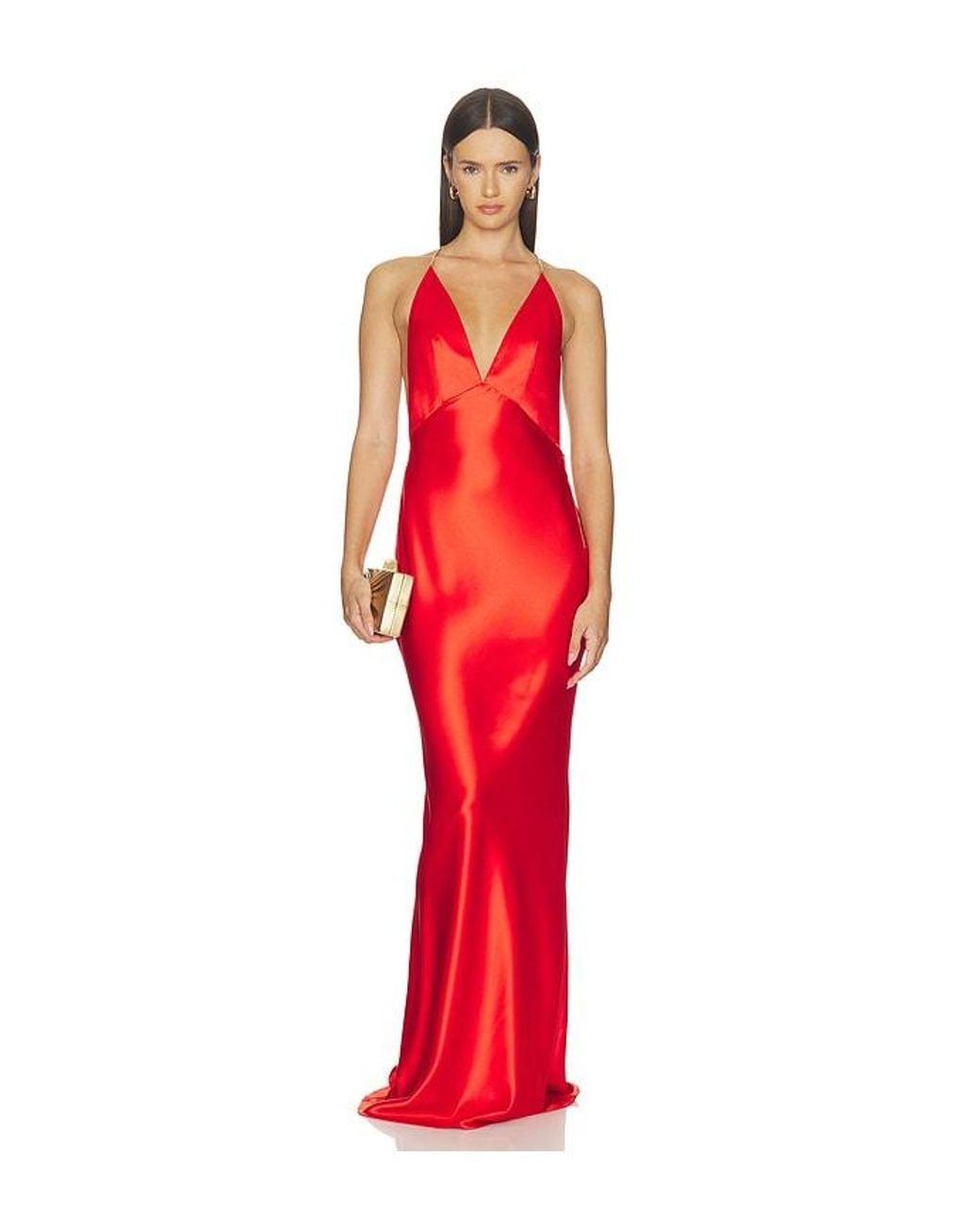 retroféte Red Arianell Dress