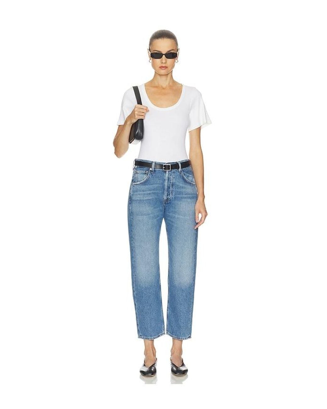 Citizens of Humanity Blue Winslow Boyfriend Jeans