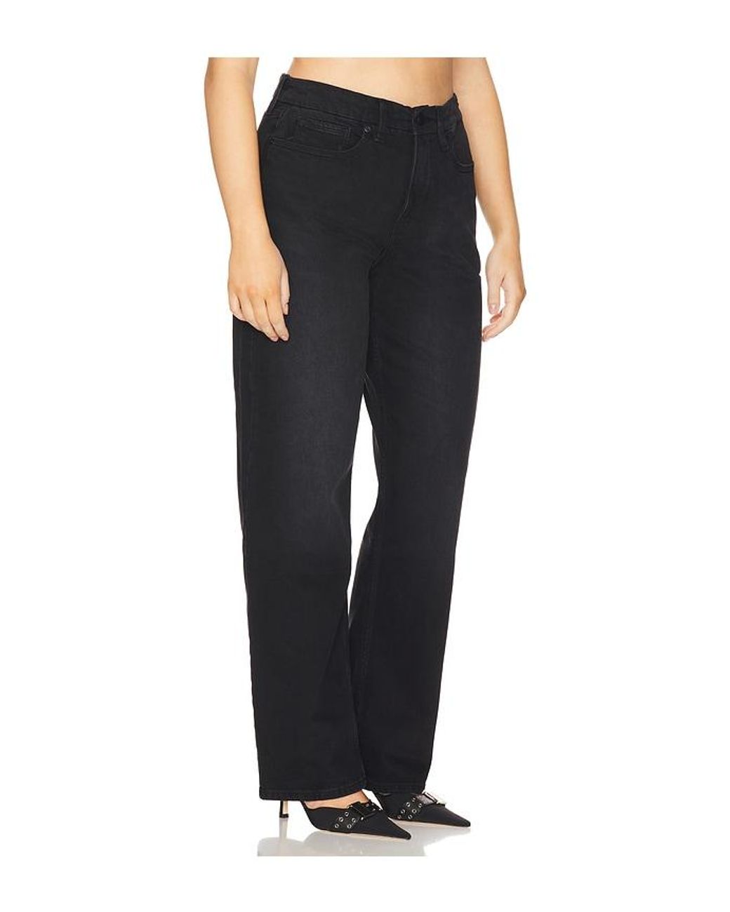 Recto(A) Good 90S En Color Negro Talla (También En 2, 20, 22) GOOD AMERICAN de color Black