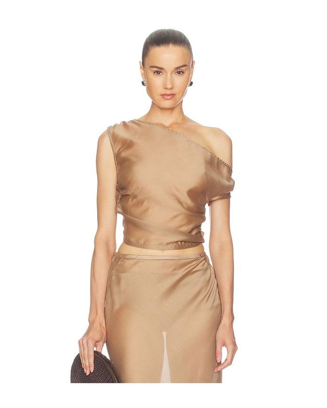 SOLAQUA Natural Genevieve Top