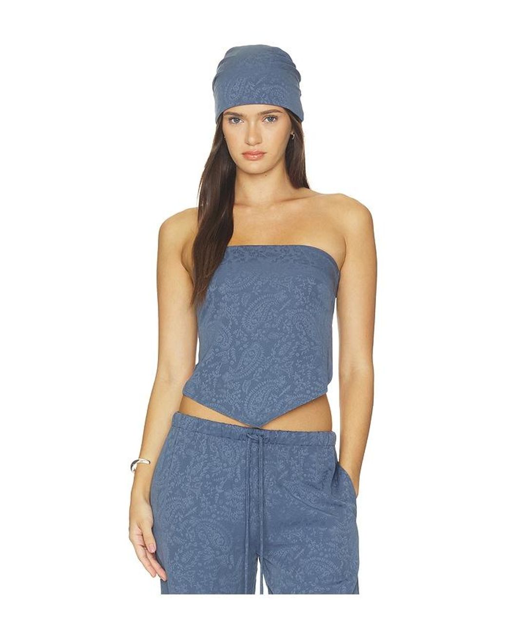 SRG Blue Cici Top