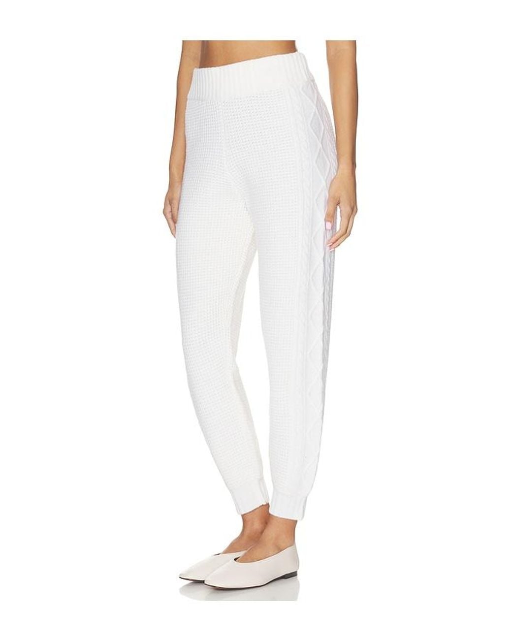 Perfect Moment White Crystal Jogger