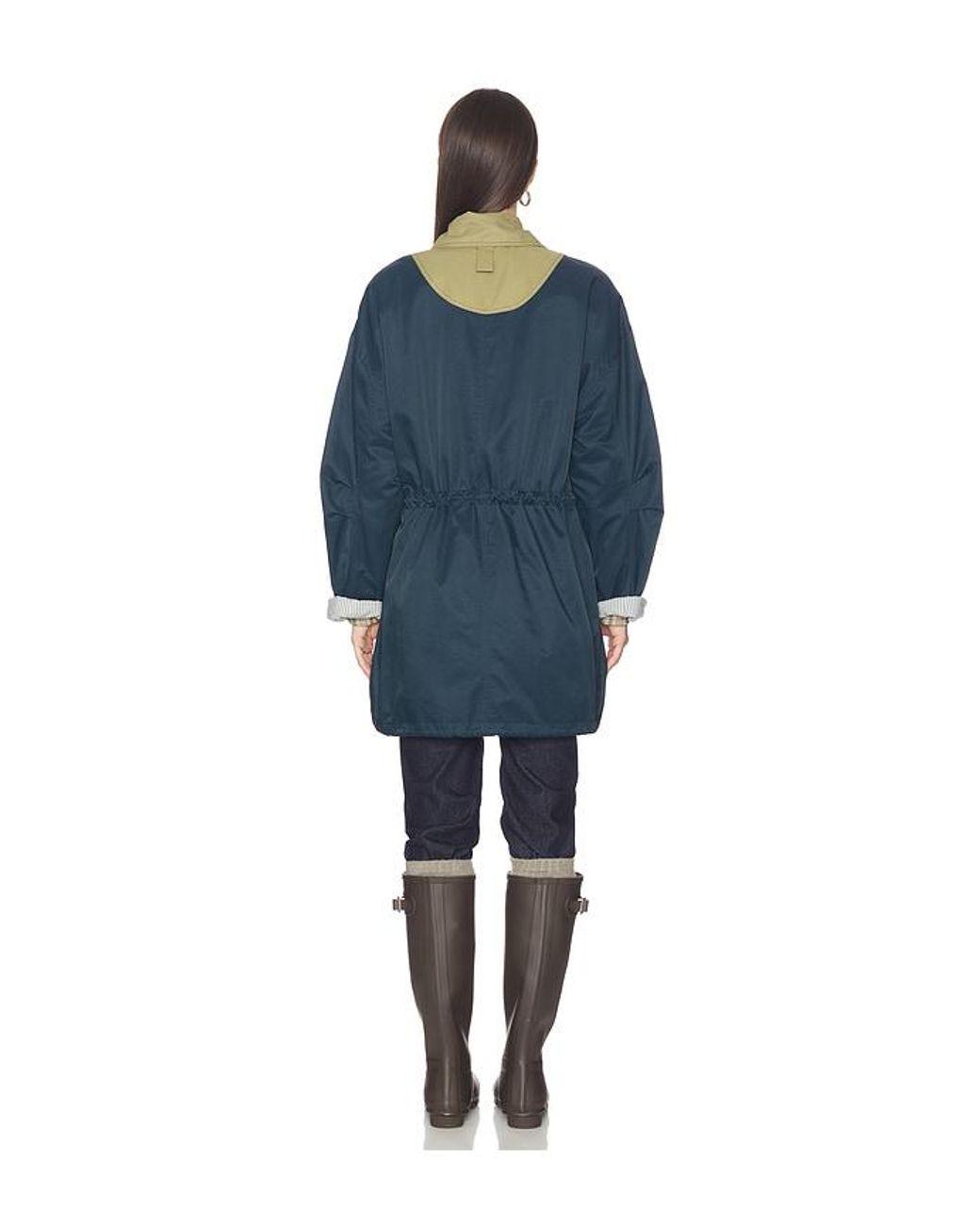 Free People Blue X We The Free Captains Jacket