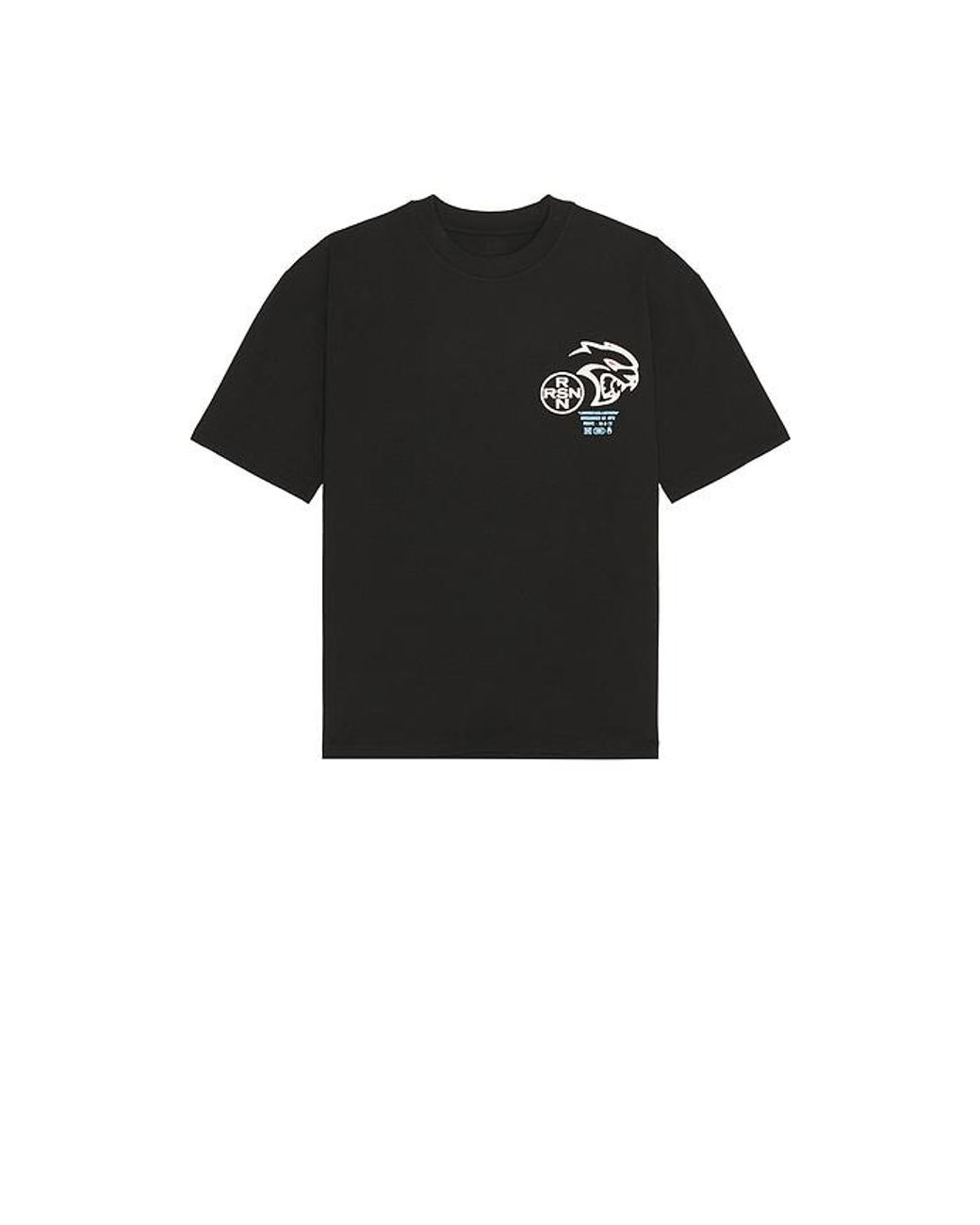 Reason Black Dodge Hellcat Tee for men