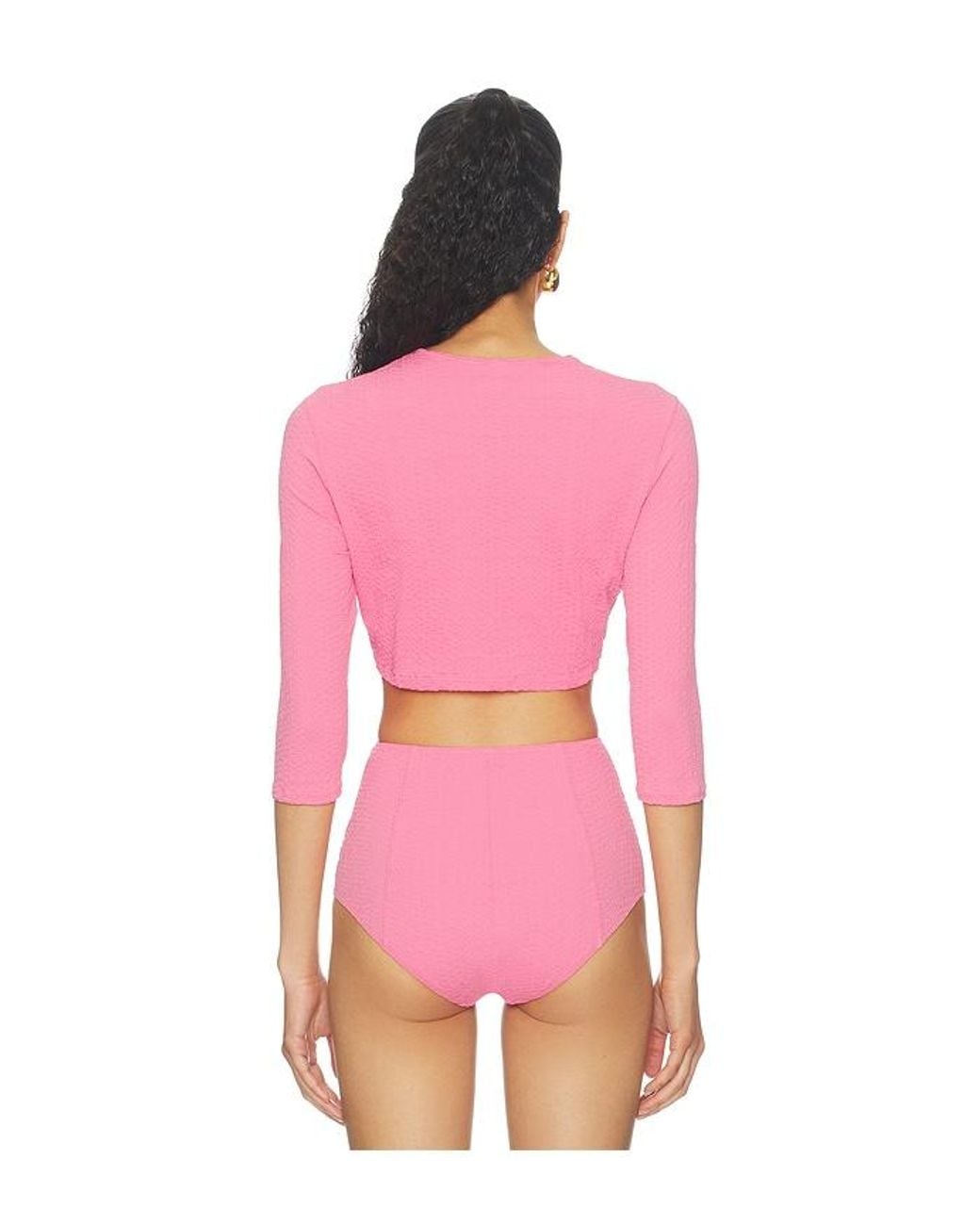 Lisa Marie Fernandez Pink Cardigan