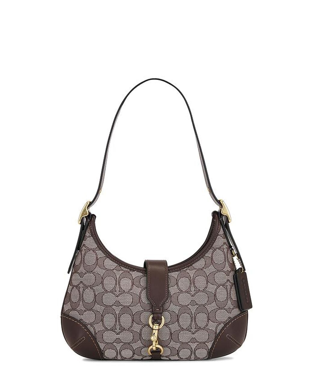 coach hamptons signature tote leather Signature sufflette leather 