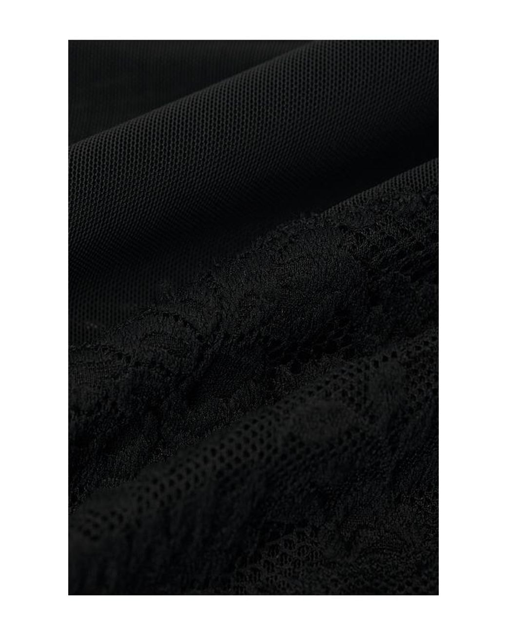 HAELO Black Shadow Mini Dress