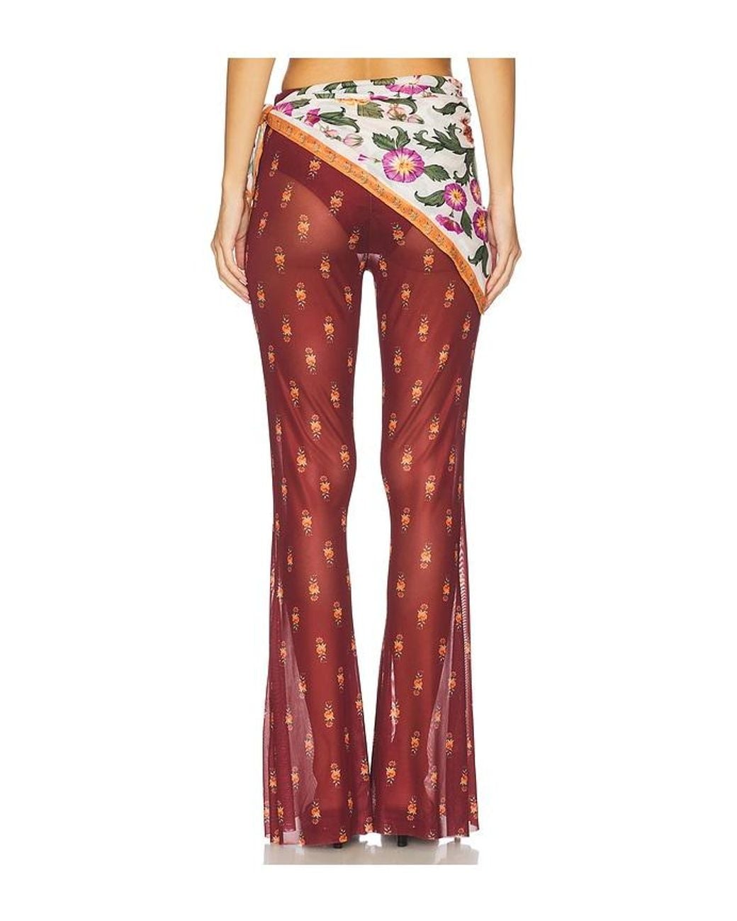 Agua Bendita Red X Revolve Monike + Lexi Pants And Bandana