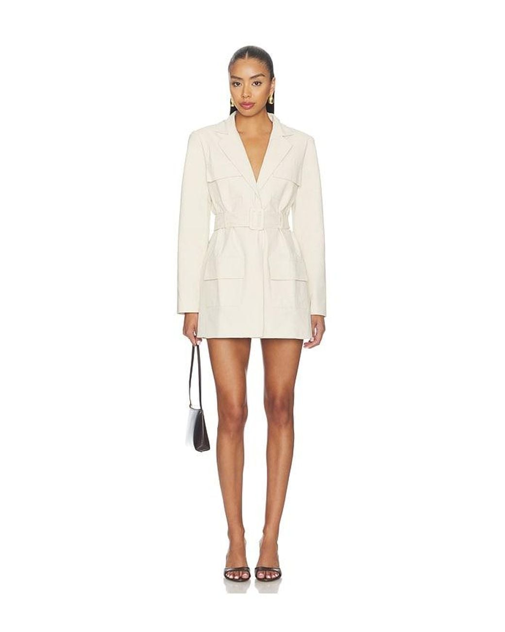 Lioness White Steinway Mini Dress