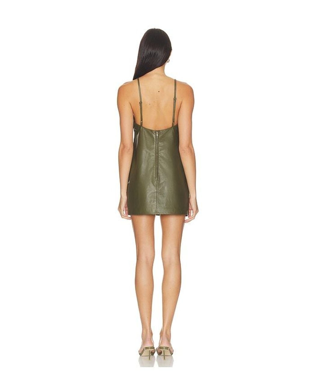 SER.O.YA Multicolor Beyza Leather Dress