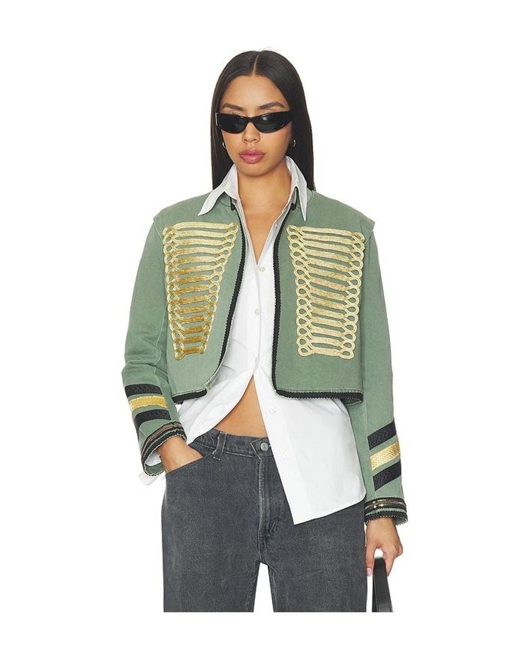 Le Superbe Green Salute Jacket