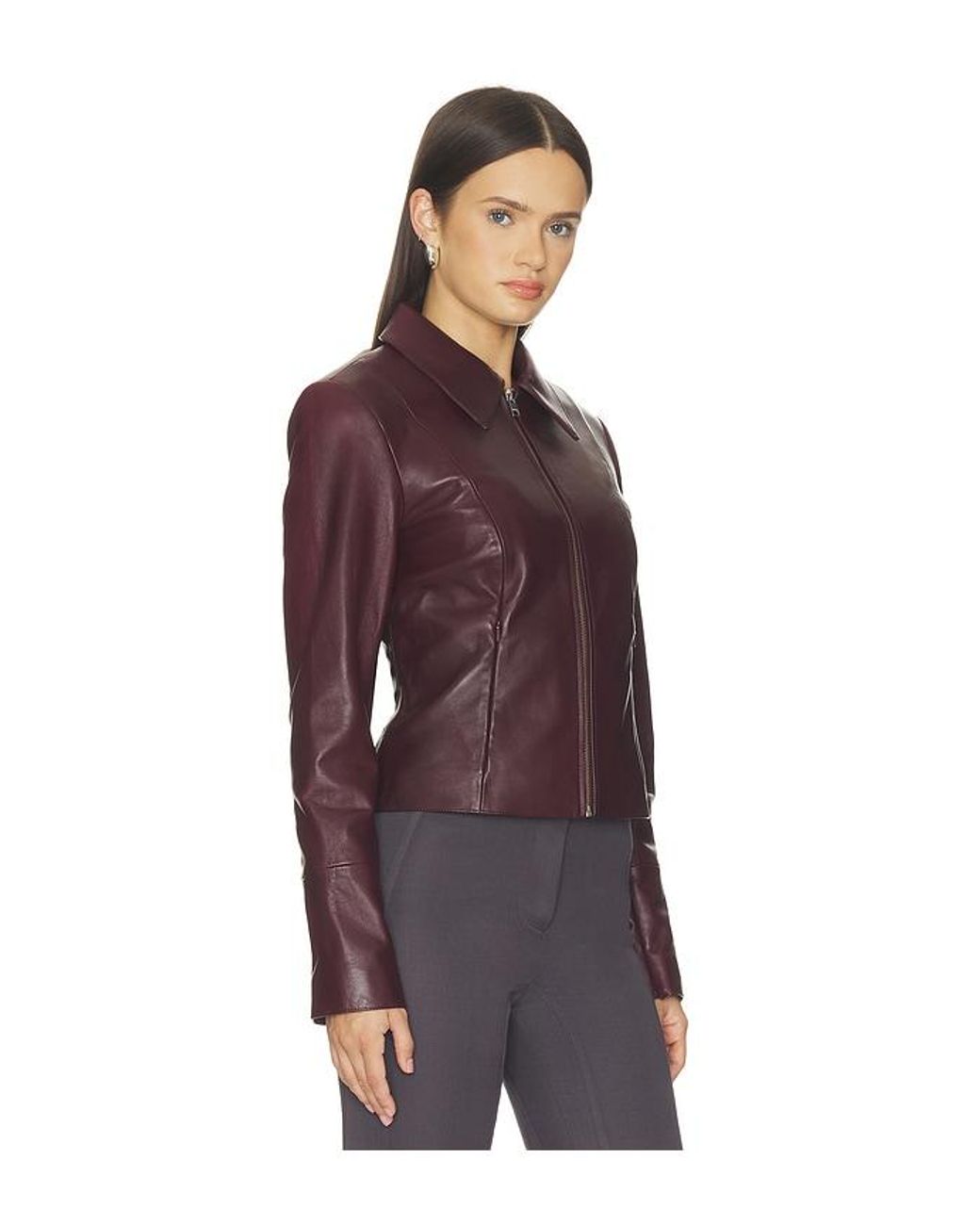 Lamarque Purple Oceana Jacket