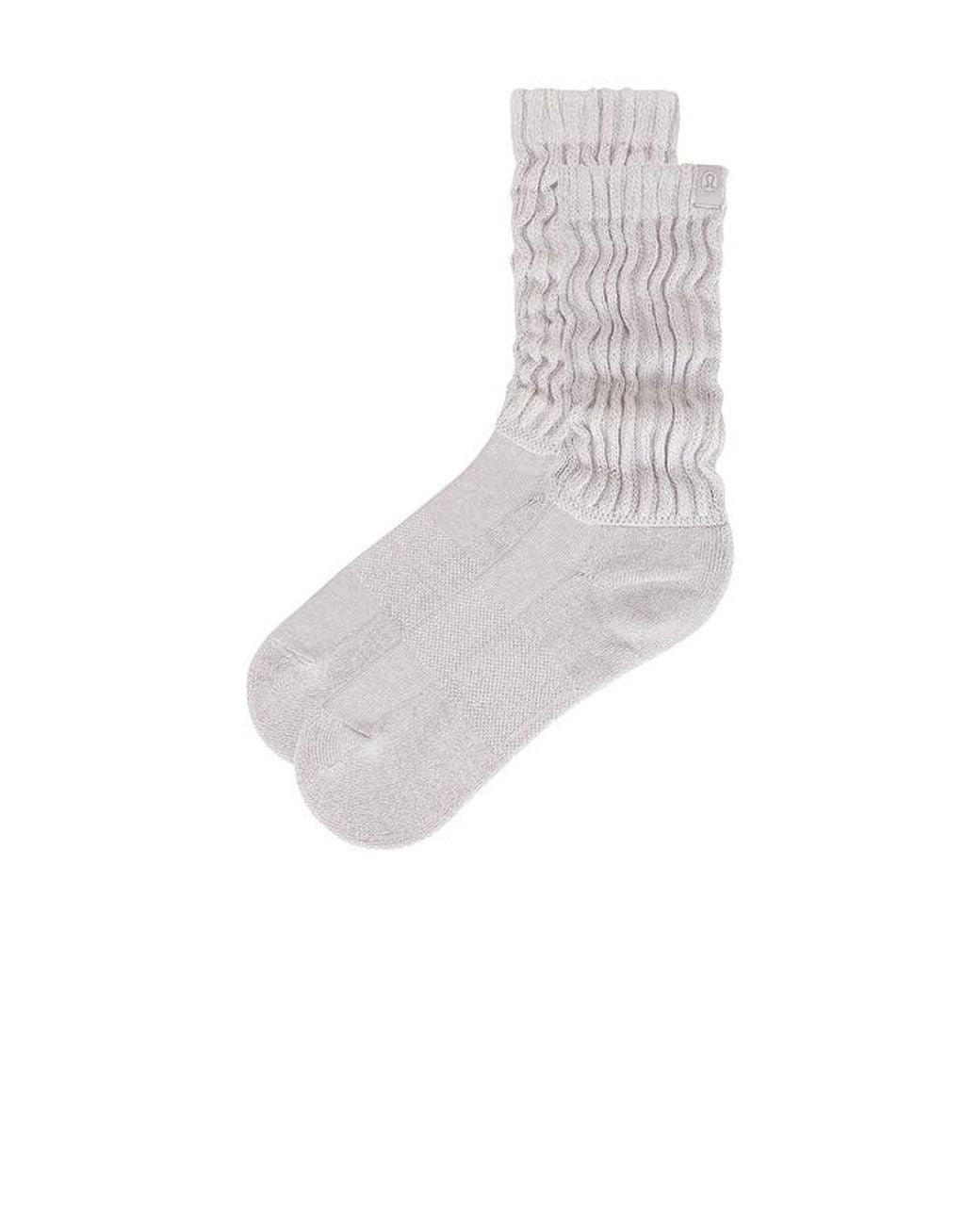 lululemon athletica White Slouch Socks