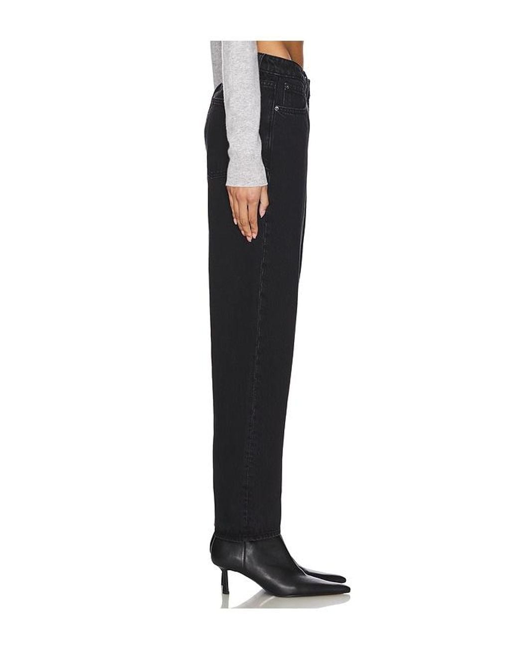 GRLFRND Black Eva Relaxed 90's Jeans