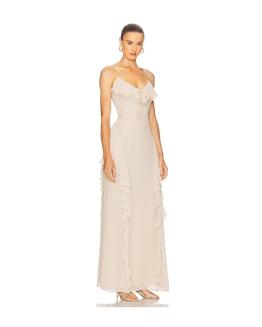 Tularosa White Remley Maxi Dress
