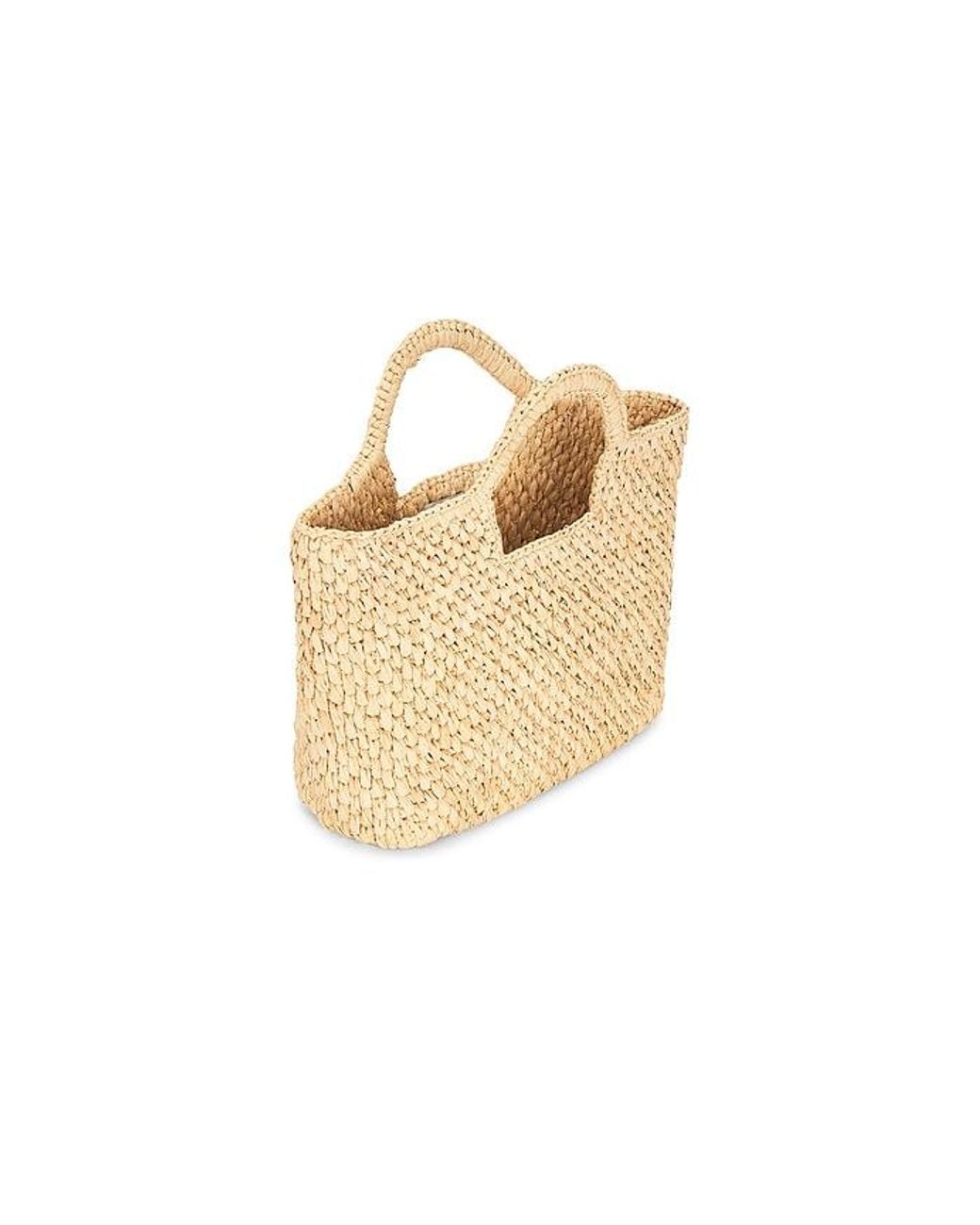 Hat Attack Natural Sandy Top Handle Bag