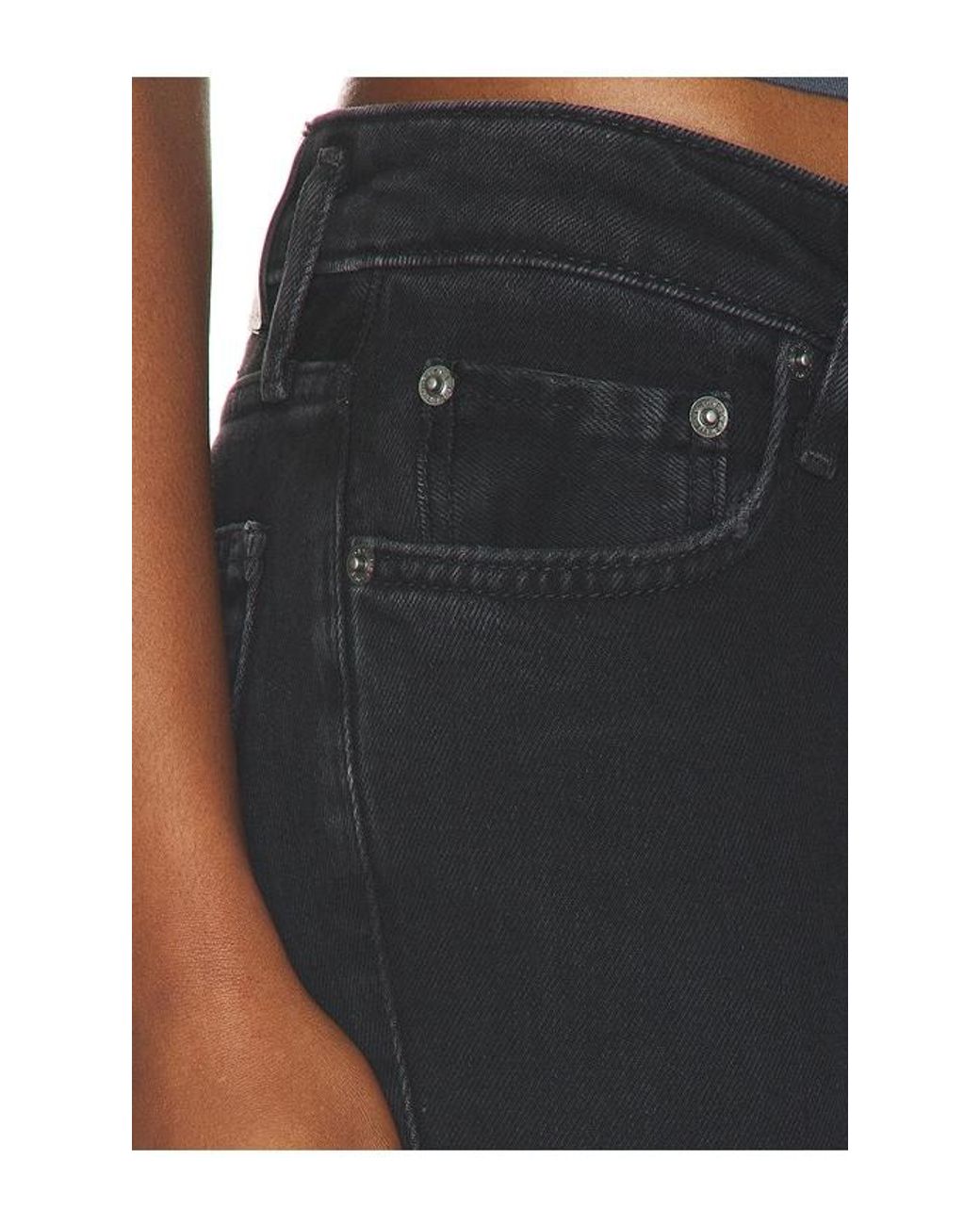 Free People Black X We The Free Emre Flare Jean