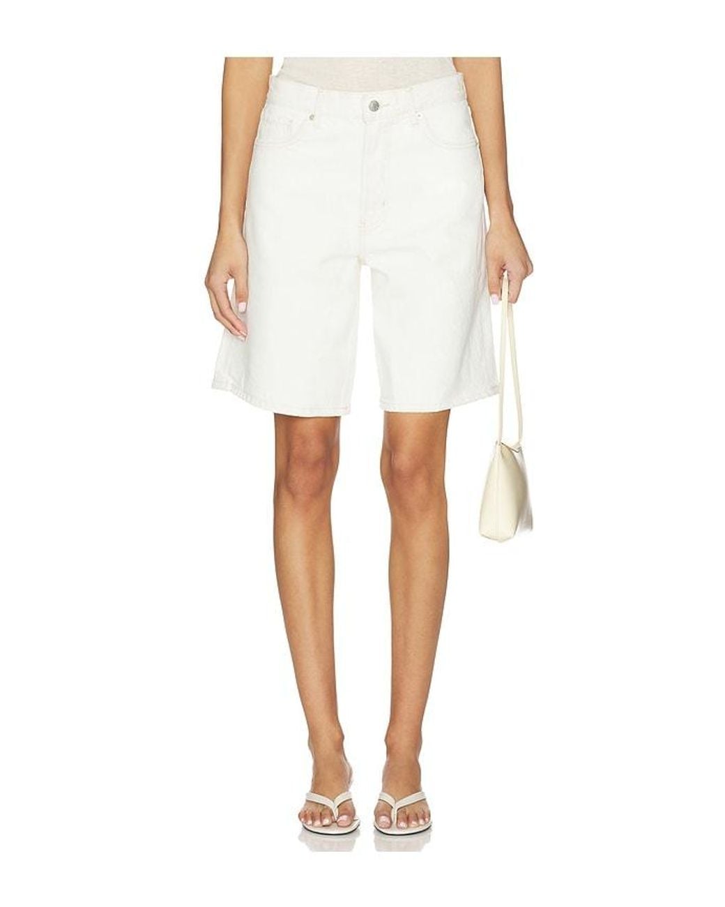 Rails White Agoura Short
