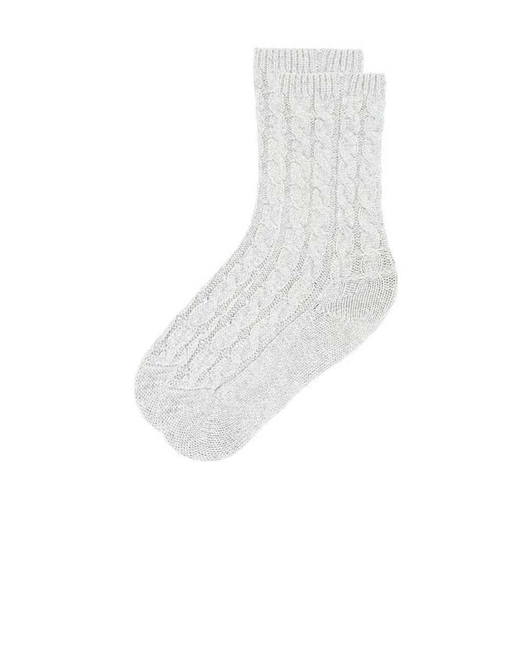 Eberjey White Cozy Socks