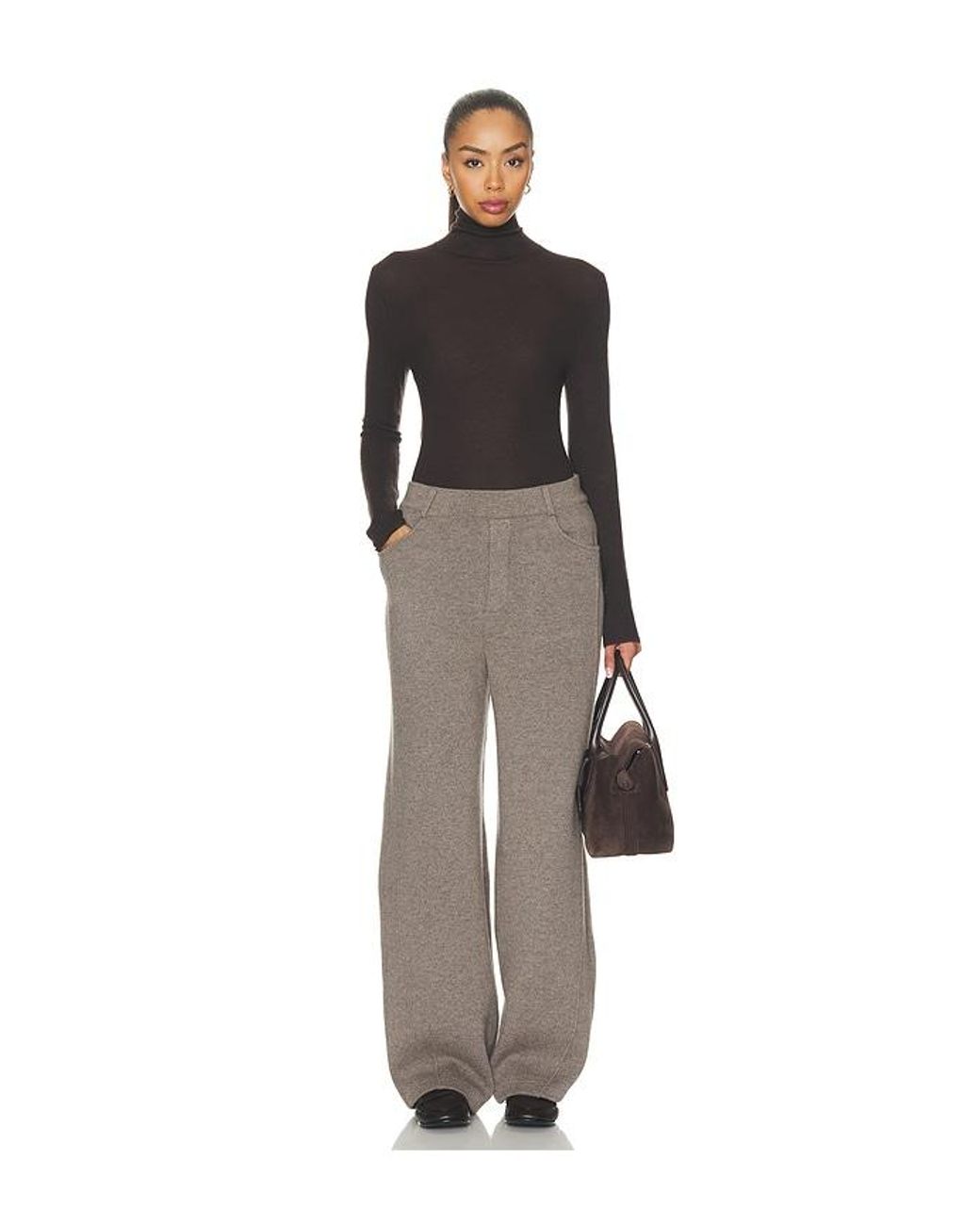 Lisa Yang Gray Veda Trousers