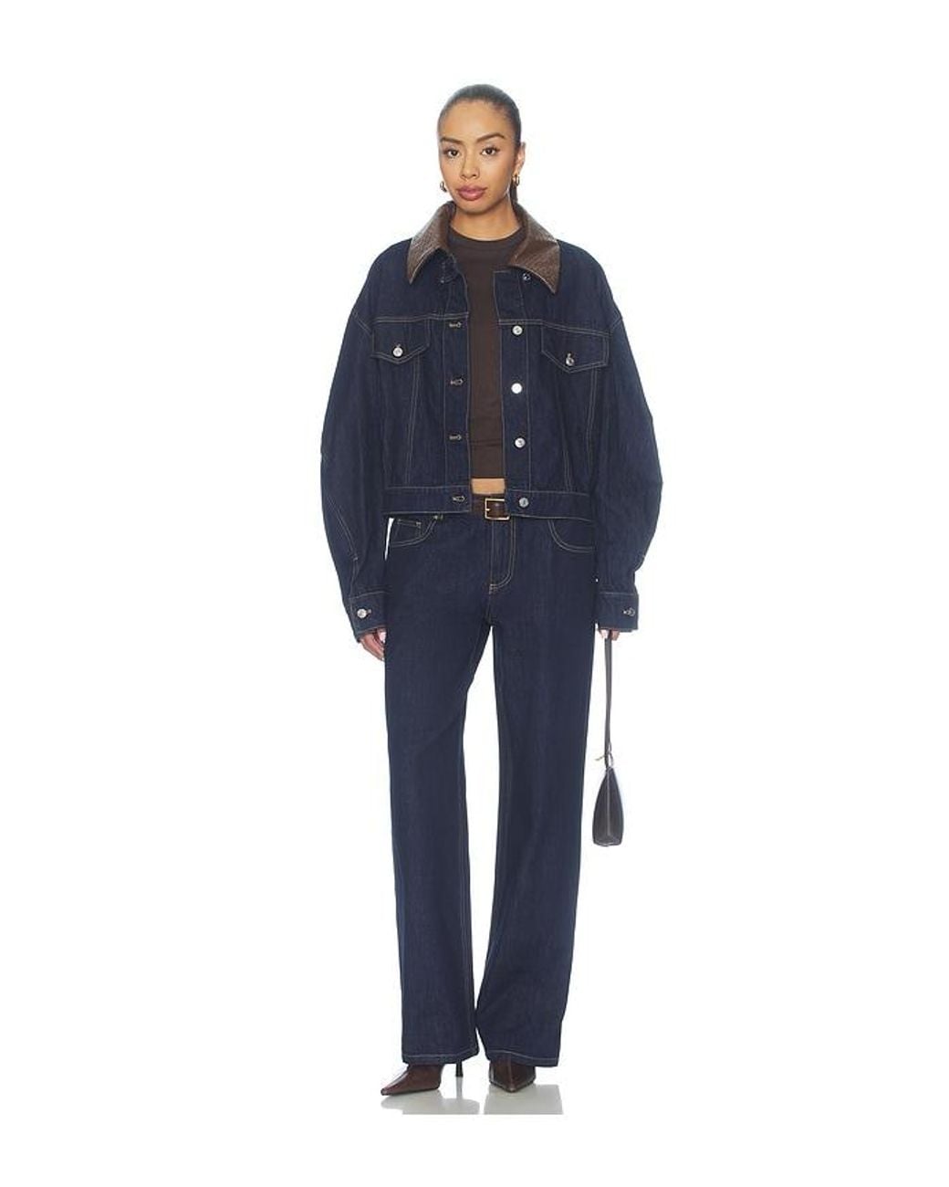 Madison The Label Blue Avery Jacket