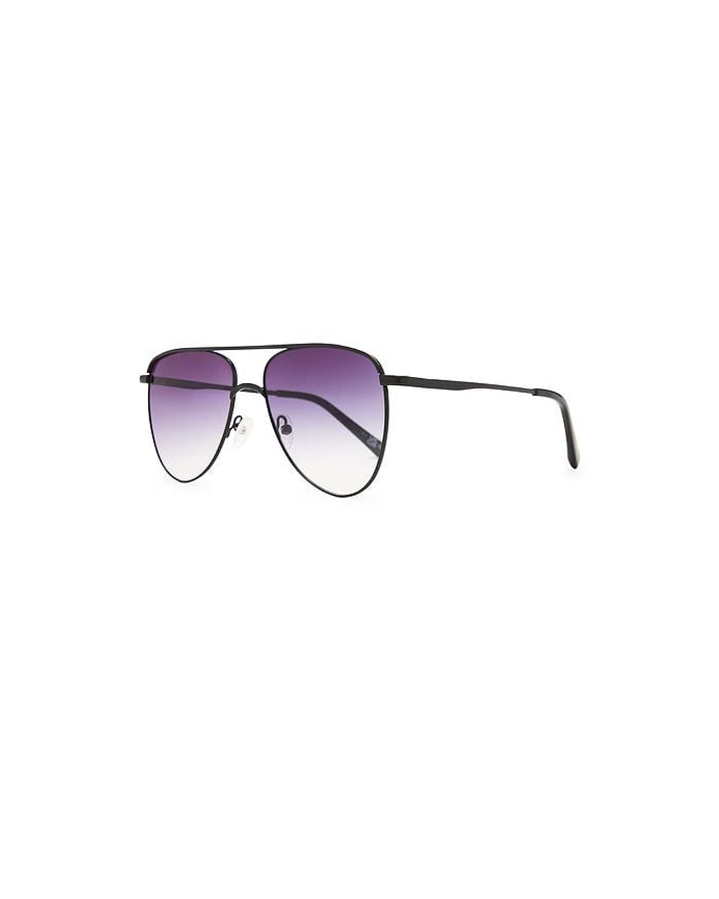 Le Specs Purple The Duke Sunglasses for men