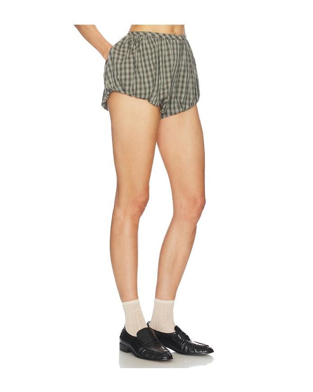 Helsa Multicolor Novelty Puff Shorts