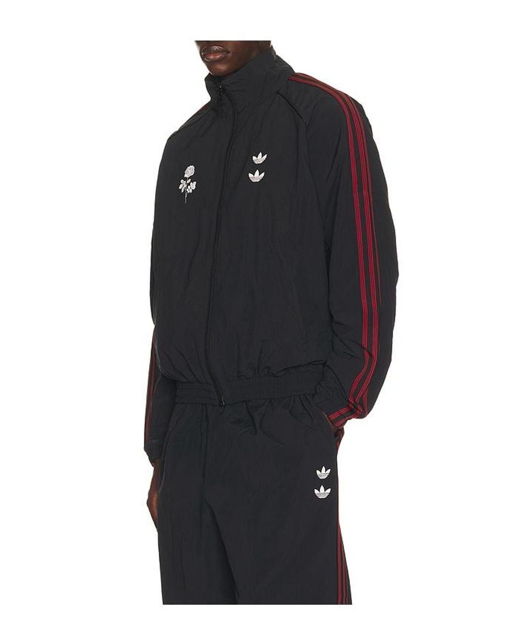 Adidas Originals Black X Willy Chavarria Woven Trackt for men