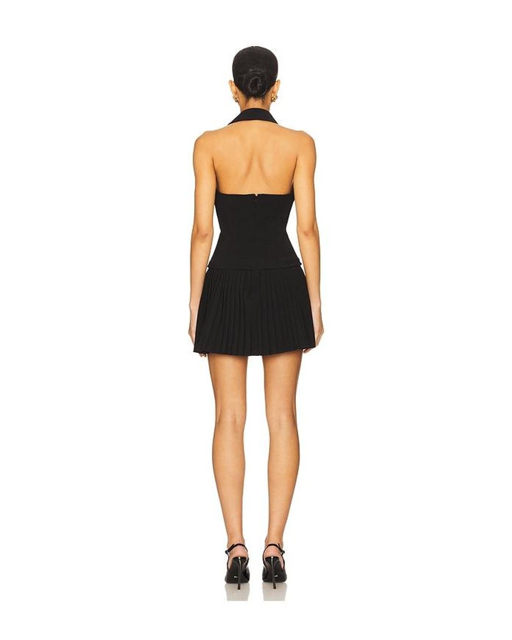 MAJORELLE Black Dahlia Mini Dress