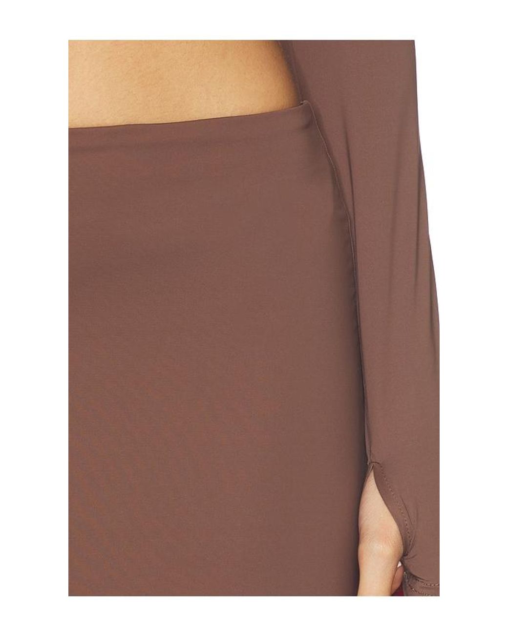 Nakedvice Brown The Henry Skirt