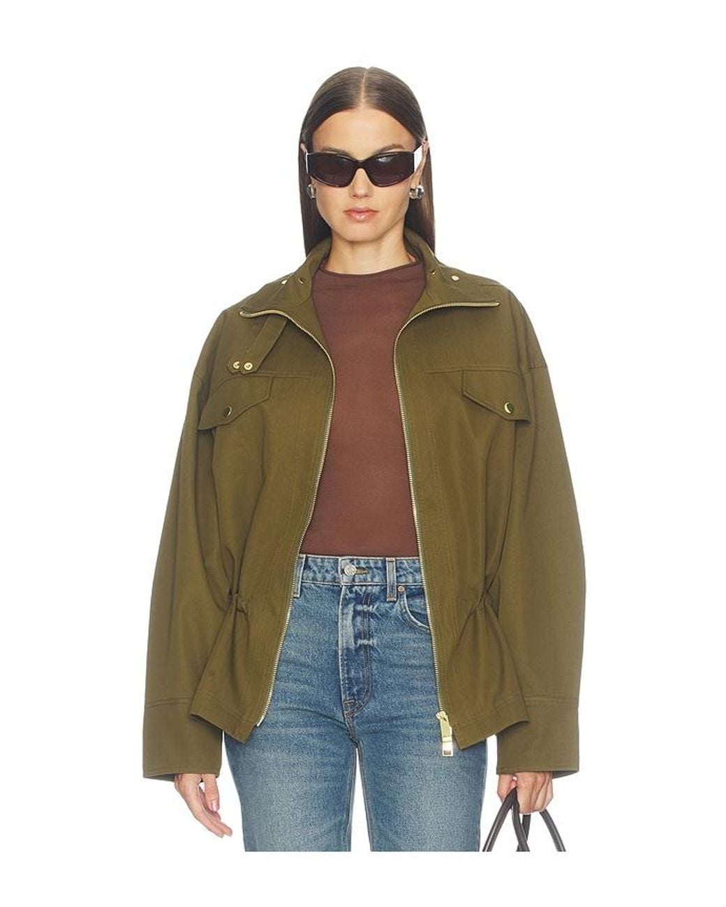 Camila Coelho Green Margo Jacket