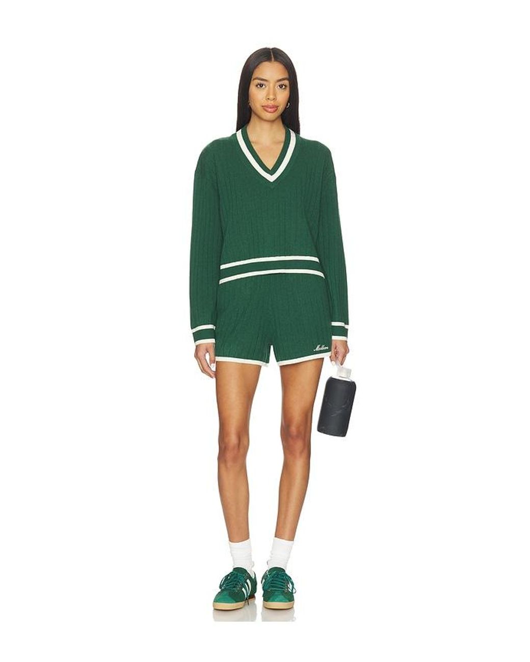 Malbon Green Willow Sweater