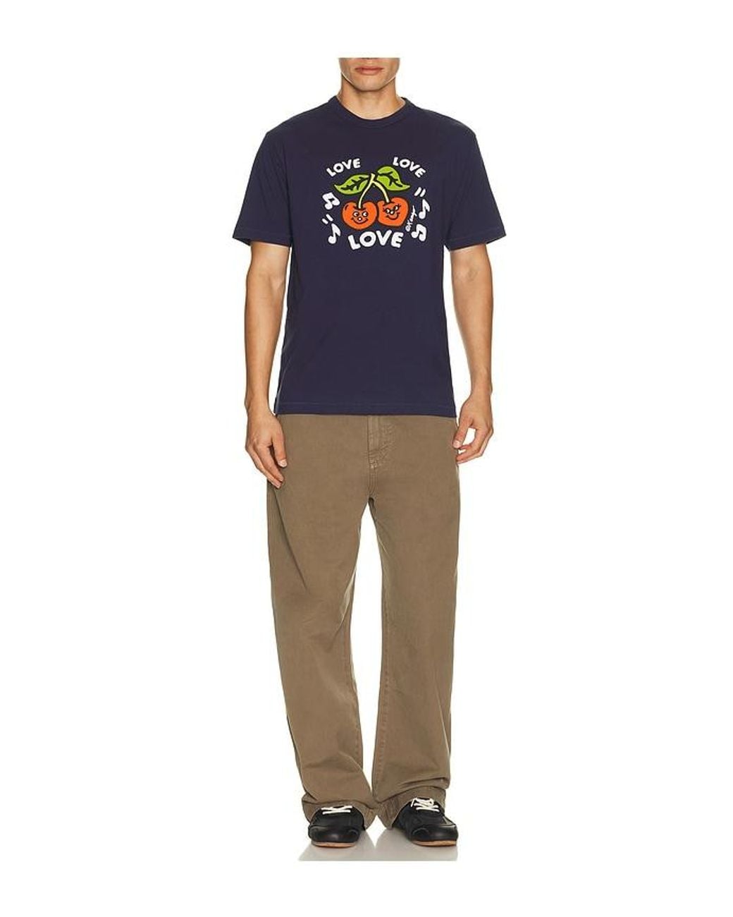 KENZO Blue Loves Classic T-Shirt for men