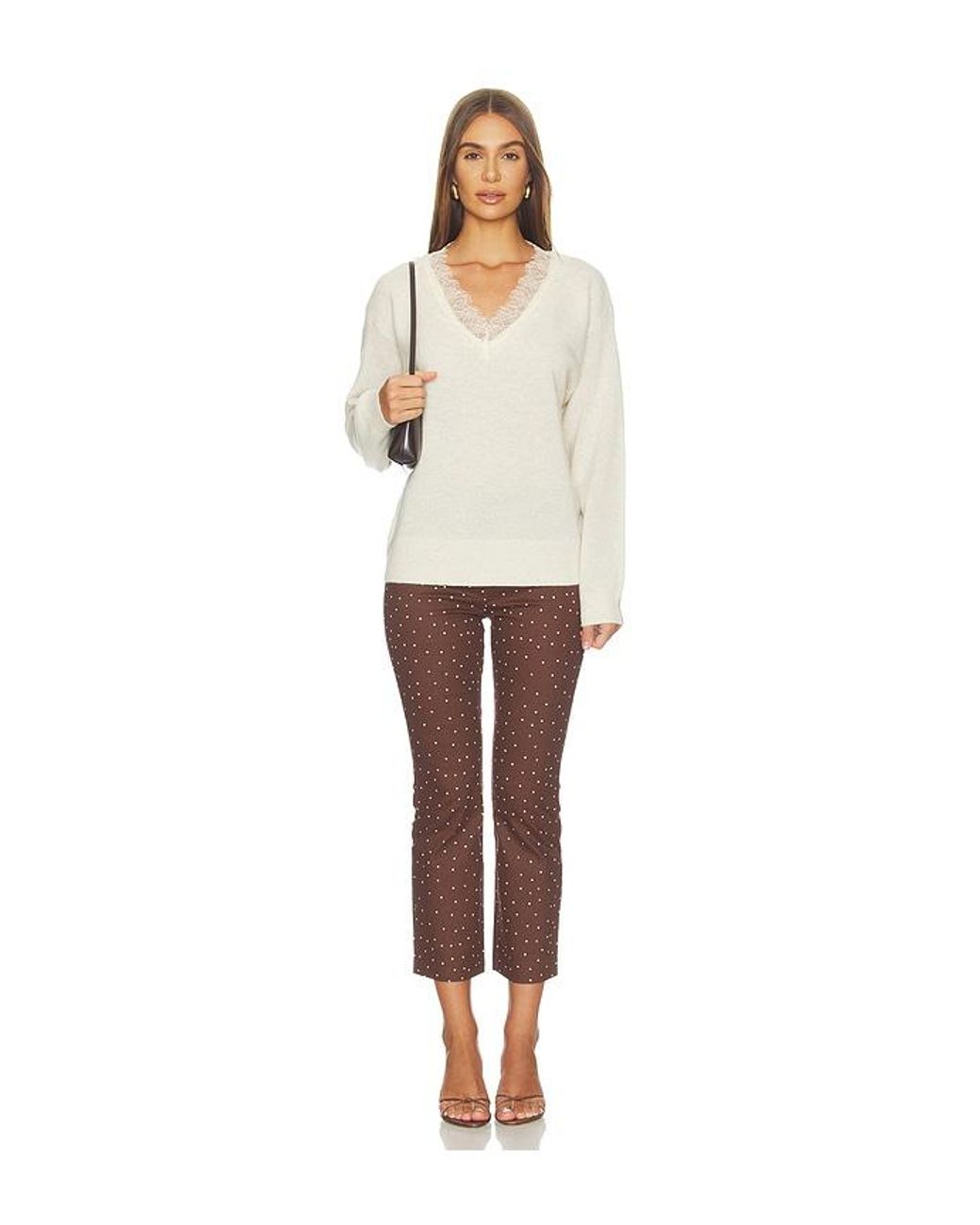 Astr Brown Alma Pants
