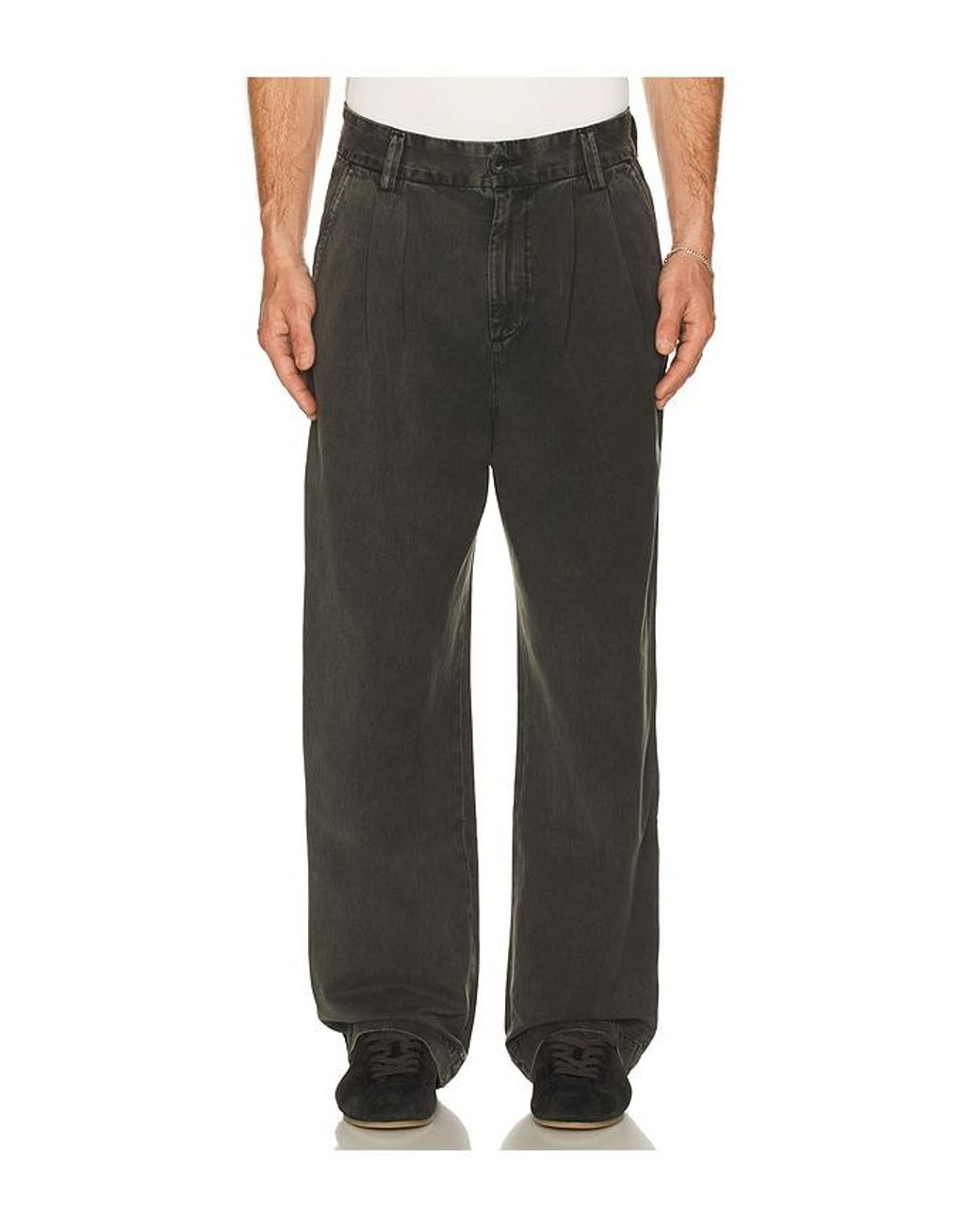 Agolde Black Slater Trouser for men