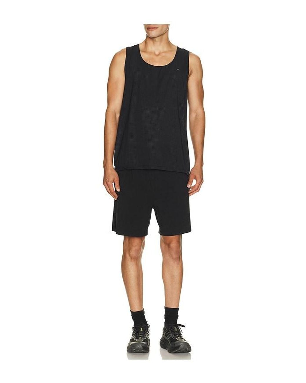 True Tribe Black Rapha Ref Tank for men