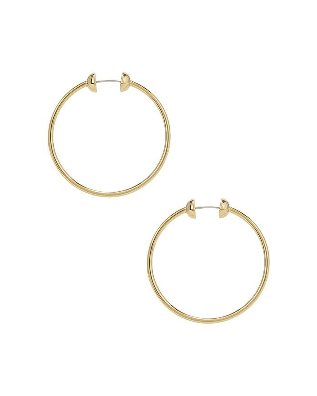 Jenny Bird Metallic Icon Small Hoops