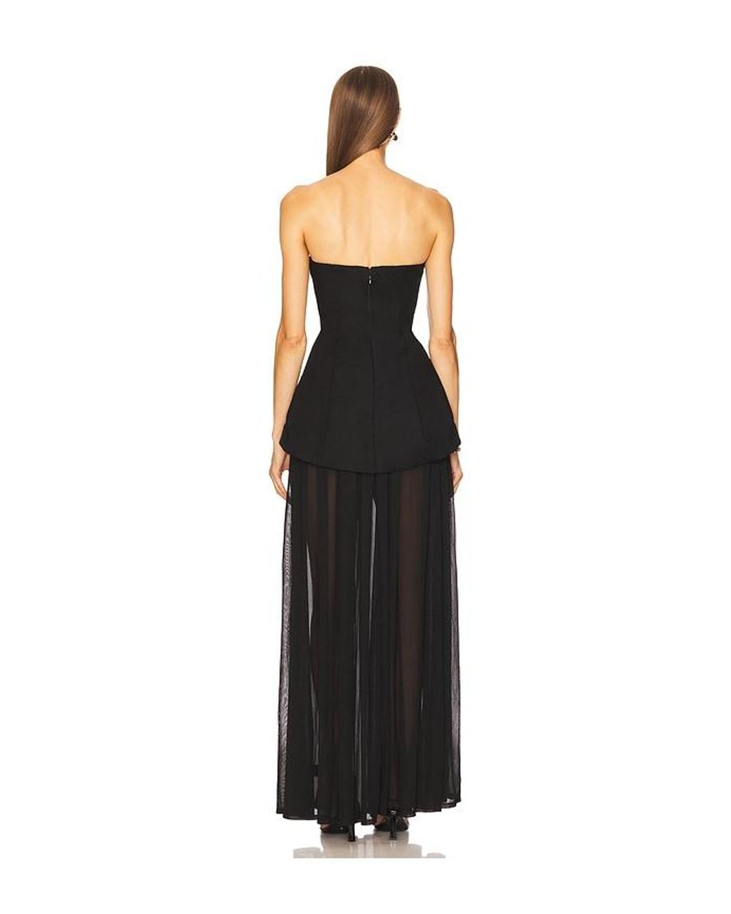 Michael Costello Black X Revolve Ruiz Maxi Dress