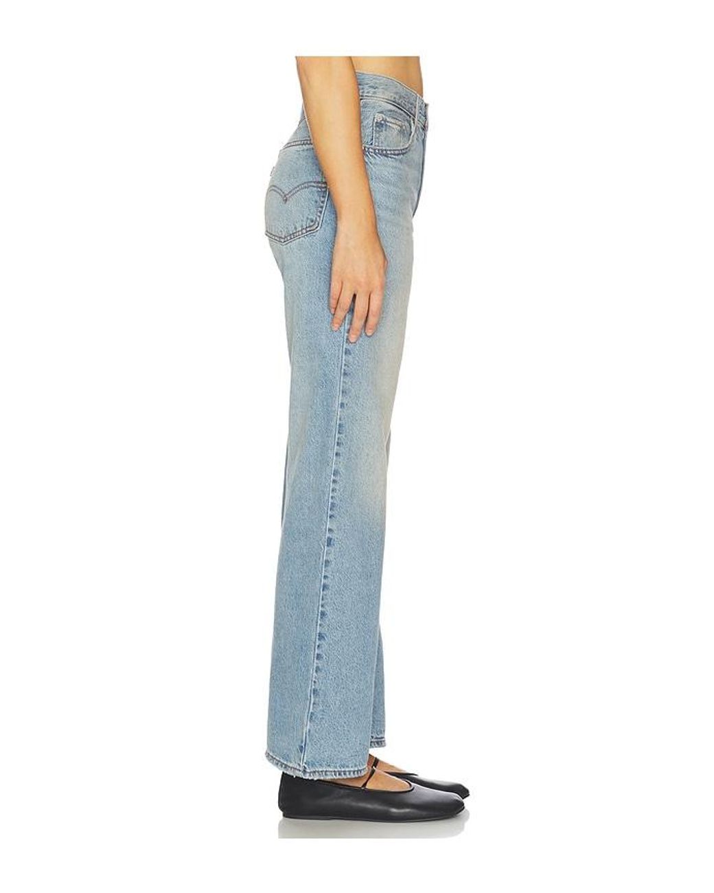 Levi's Blue Loose Boot