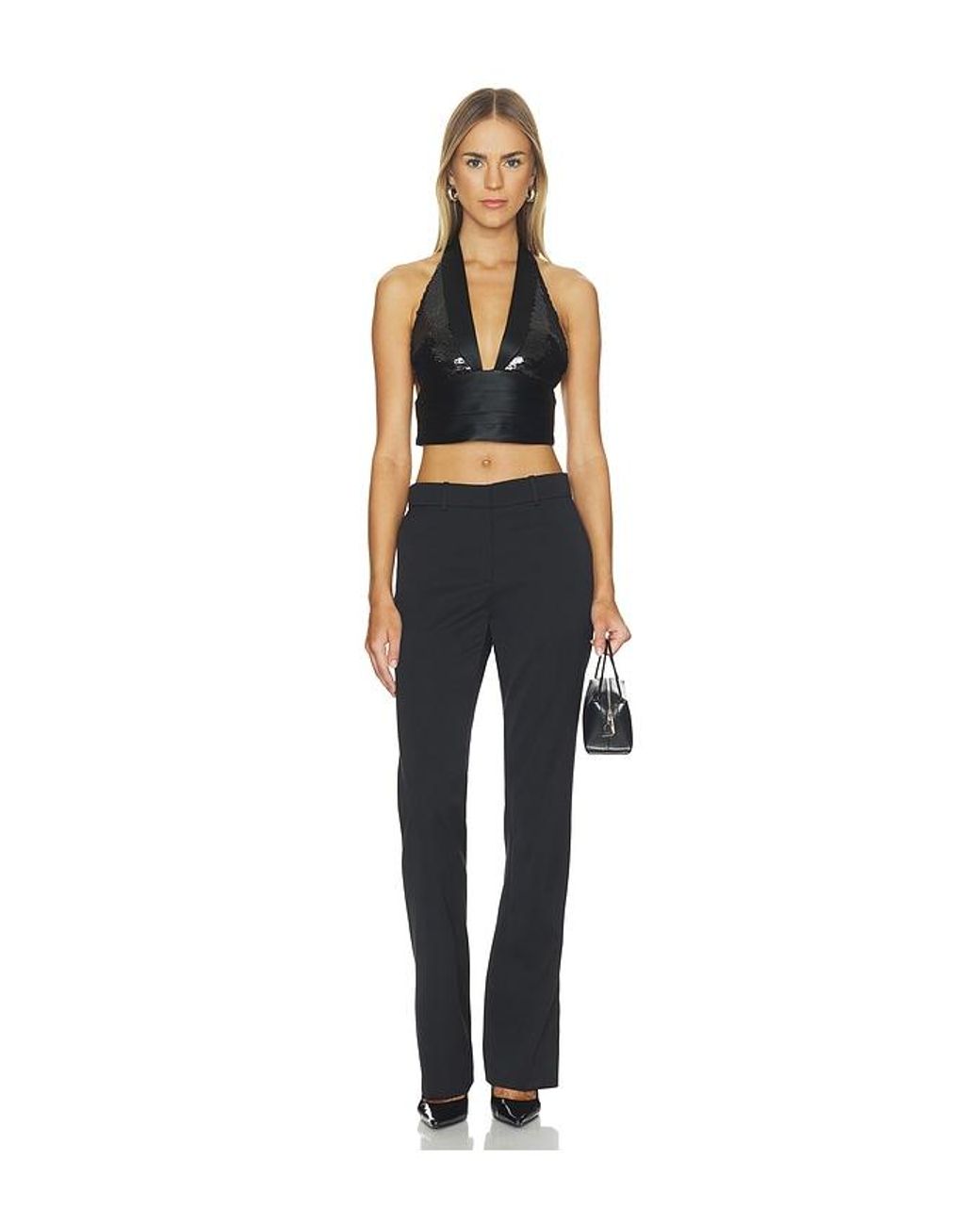 retroféte Blue Larkspur Sequin Top