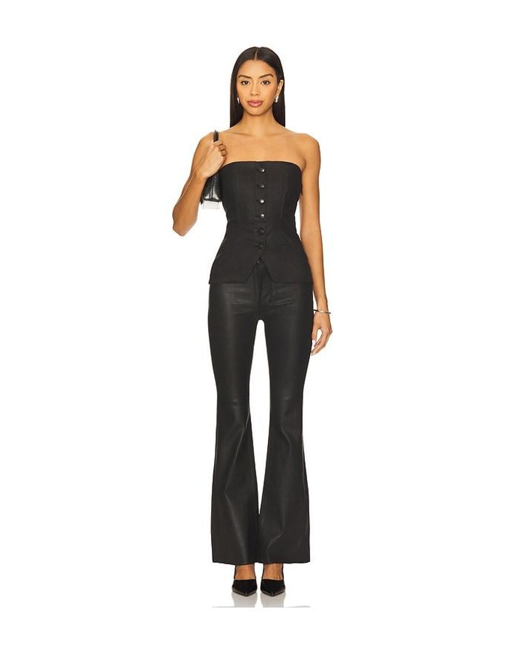 DL1961 Black Bustier Top